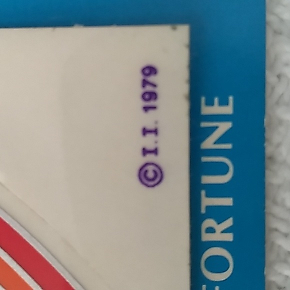 Vintage 1979 Rainbow Transparency hearts window decals - Picture 2 of 4